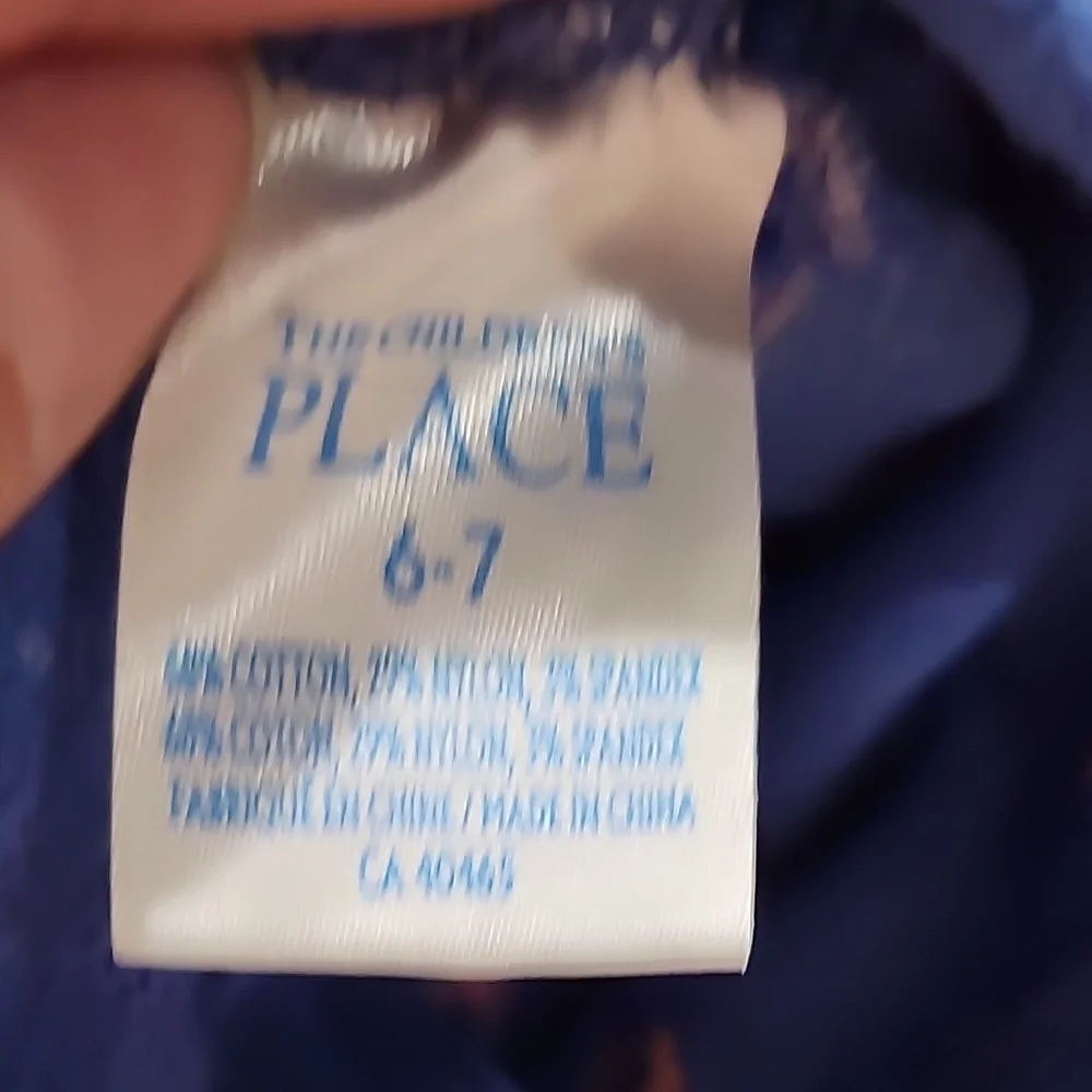 Thr Children Place Navy Blue Tight 6-7y